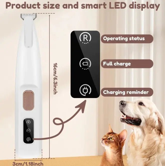 ClawCare Pro™ LED Paw Trimmer