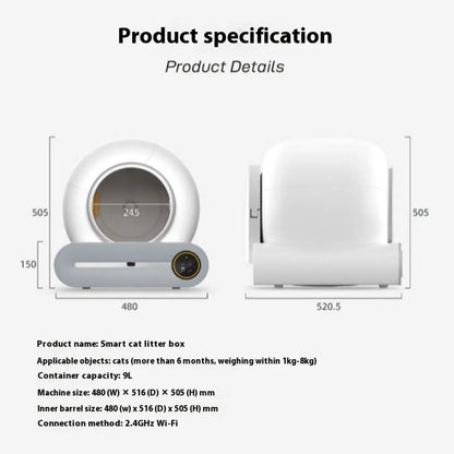 LitterLux™ Automatic Litter Box