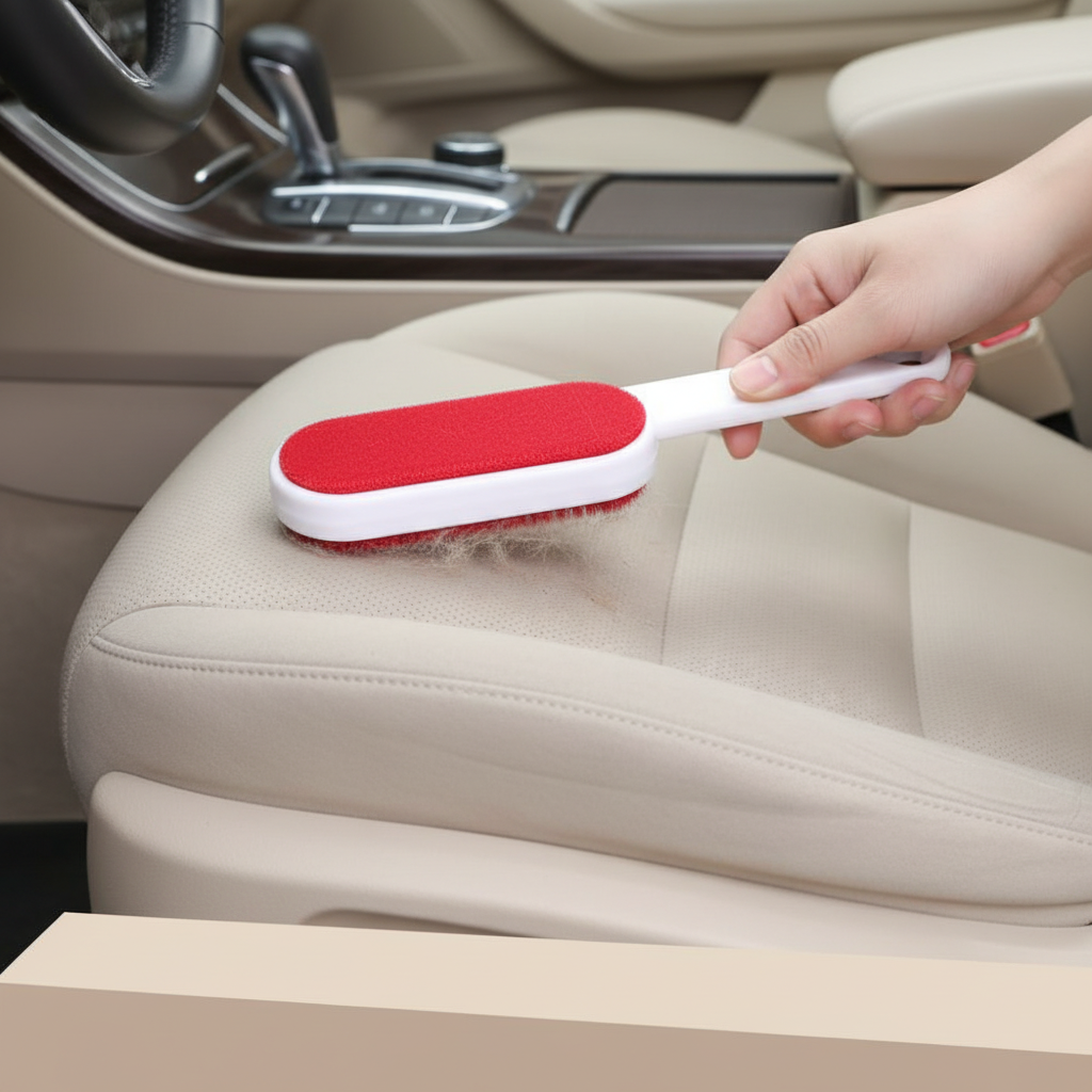 Cleaning car seat interior