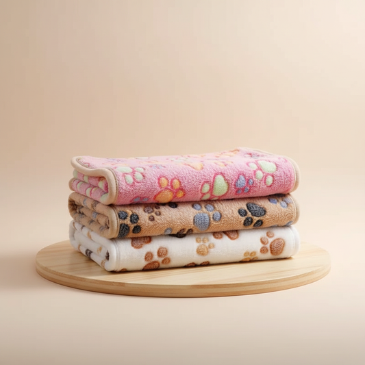 Pet Blanket Folded Display