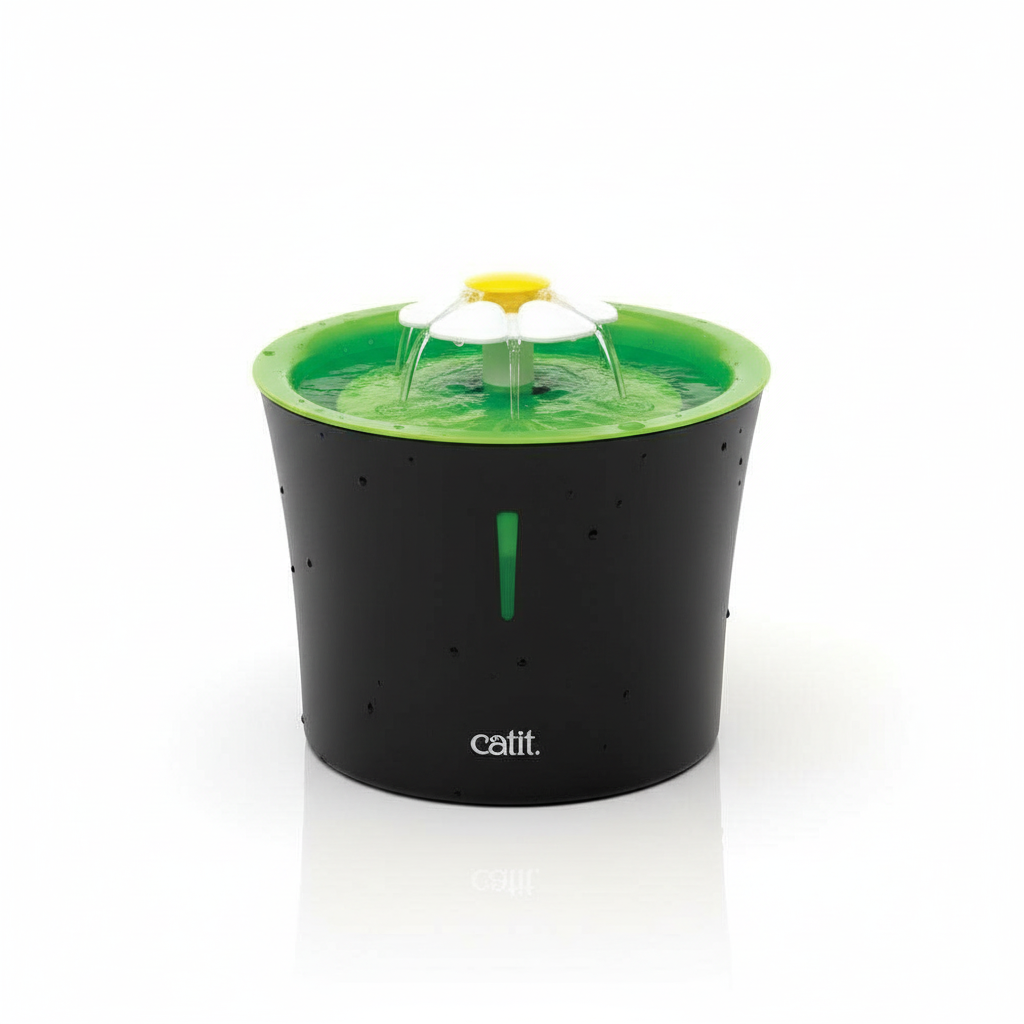 Water Fountain Black Green